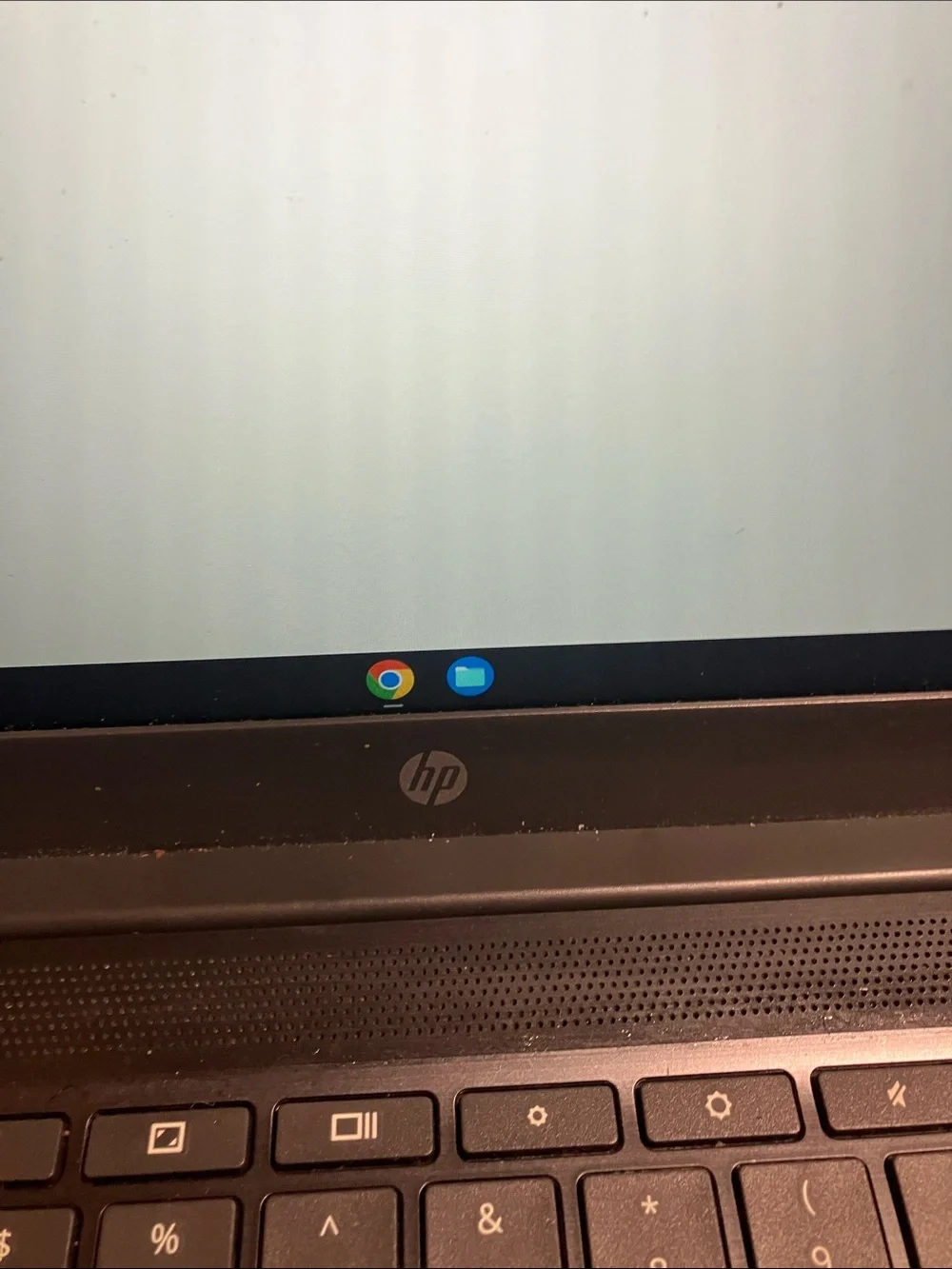 HP Laptop in Black with Dark Gray Keyboard